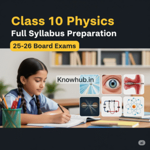 cbse class 10 physics syllabus 2026